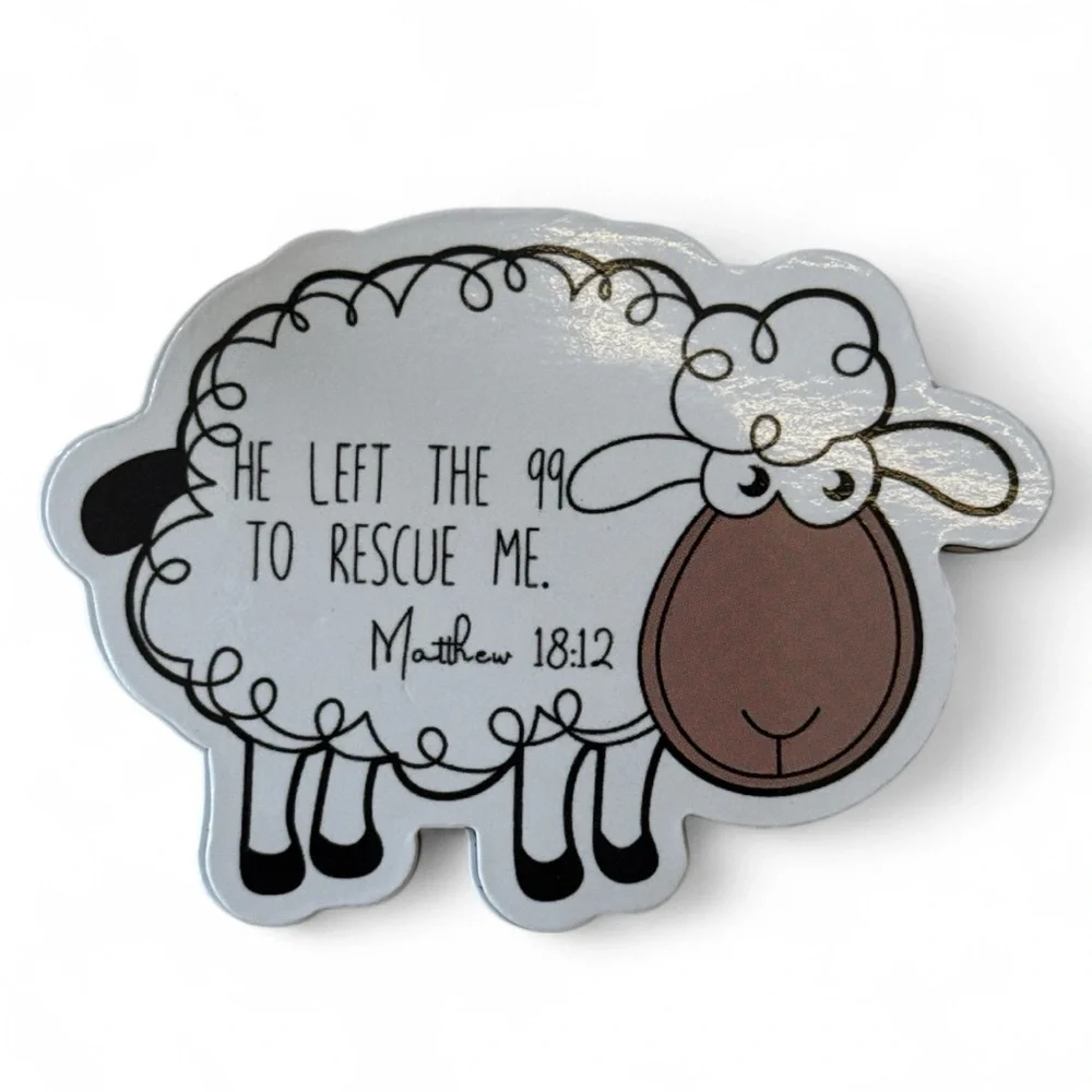 Inspirational Sheep Magnet